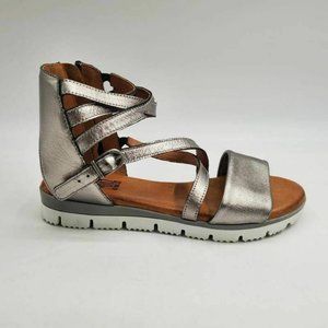Miz Mooz Shanley Sandals Metallic Leather 38